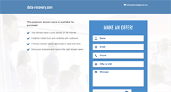 Desktop Screenshot of data-recovery.com